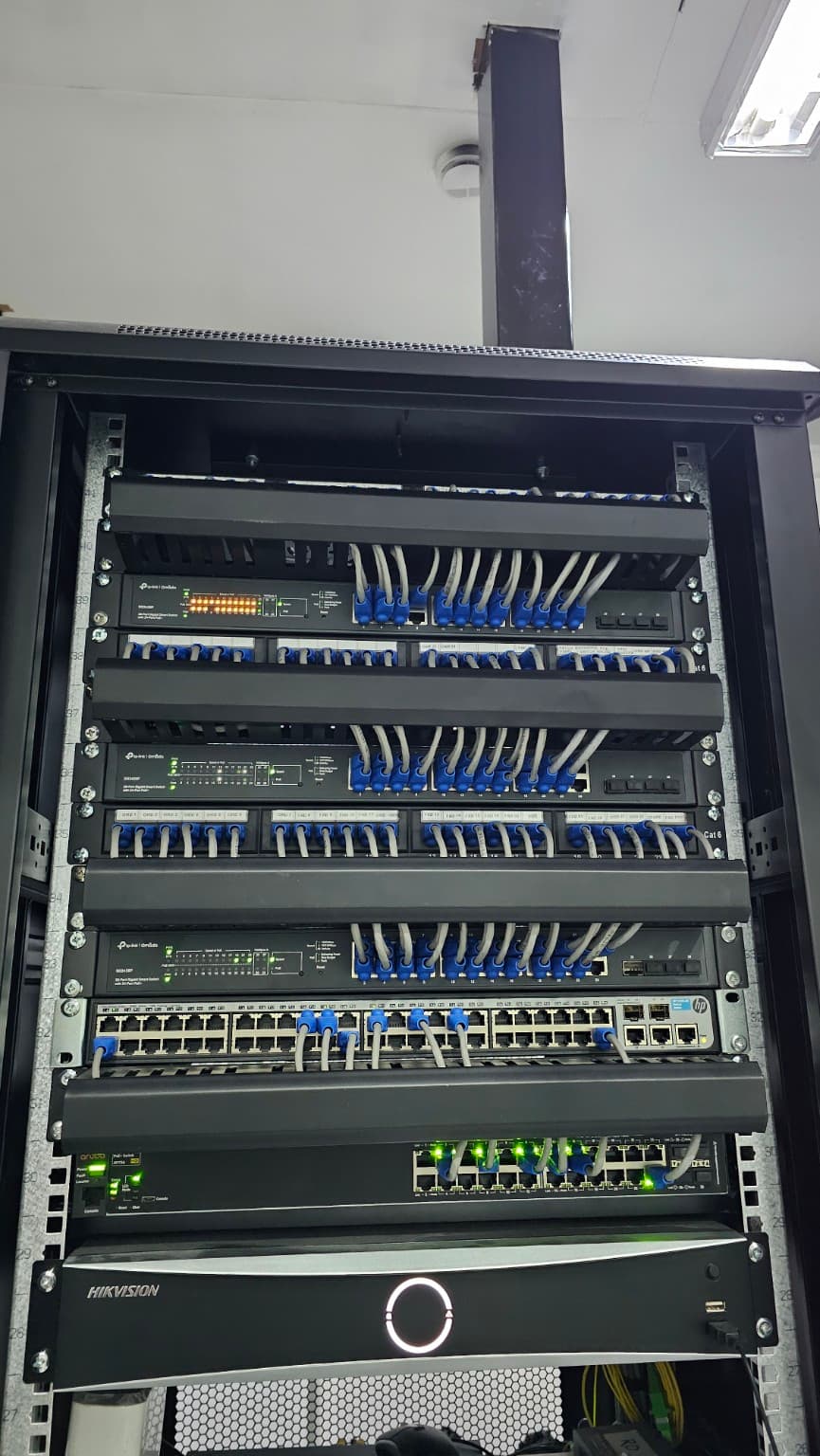 Structured Cabling & Network Expansion – DTI Region 10 site photo 1
