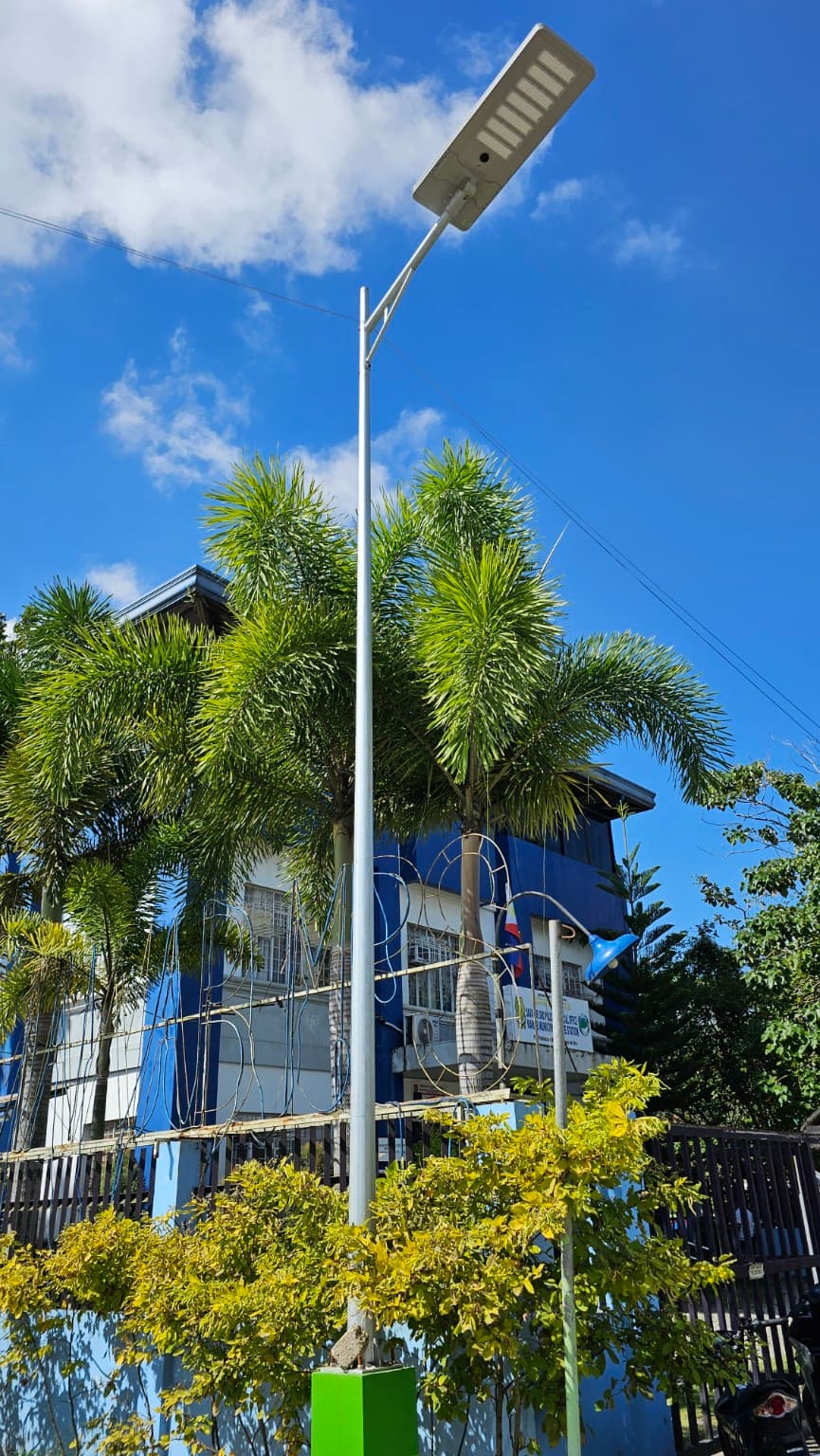 Solar Streetlight Installation – Municipality of Mawab site photo 4
