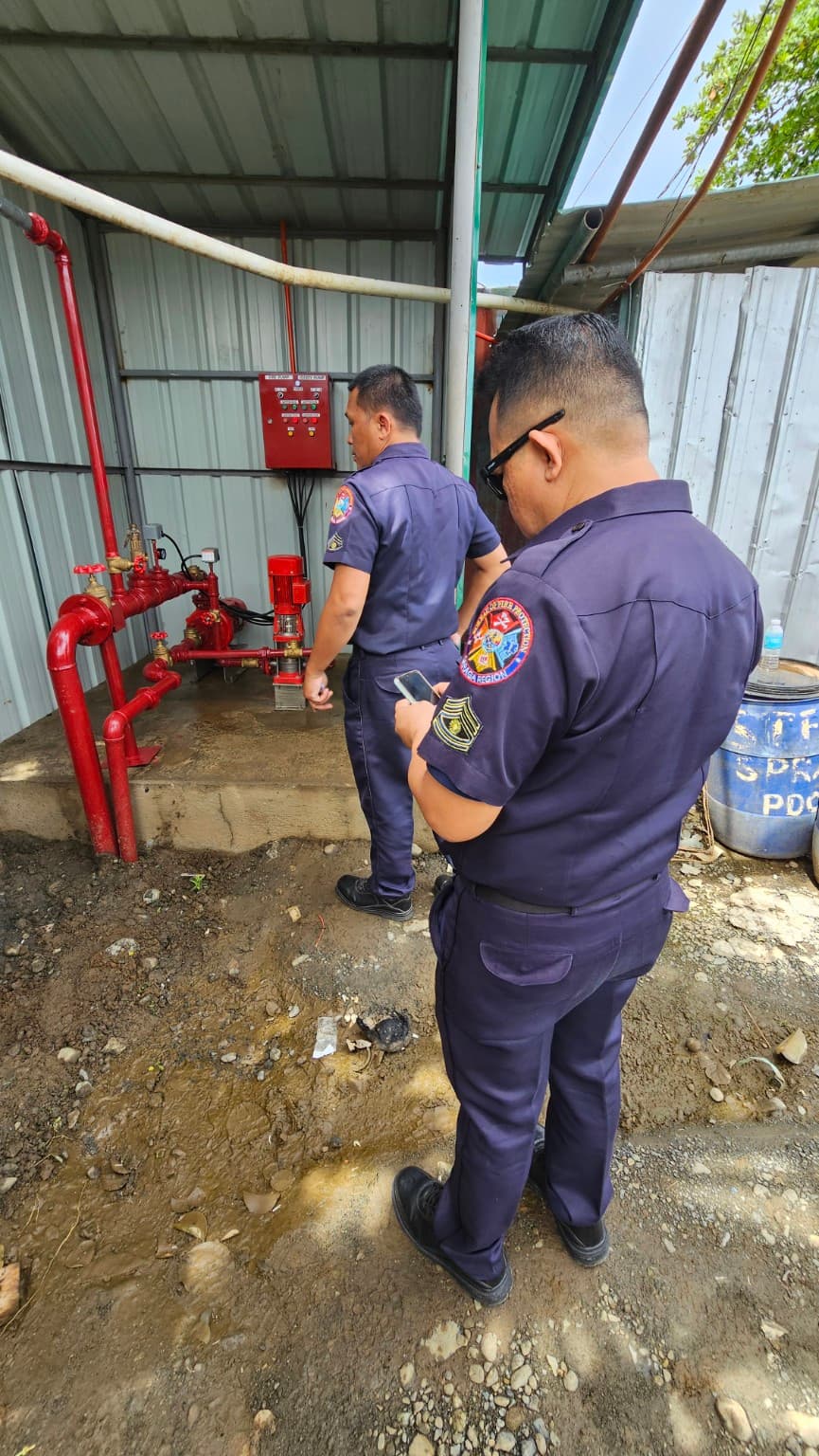 Wet Standpipe System Installation – Cabadbaran City site photo 1