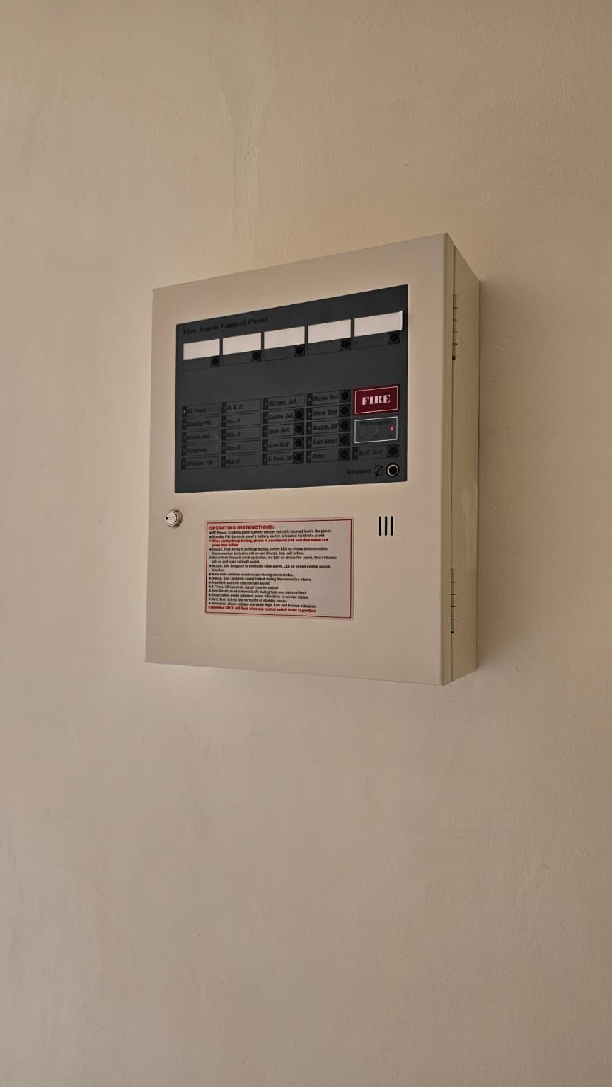Fire alarm control panel equipment